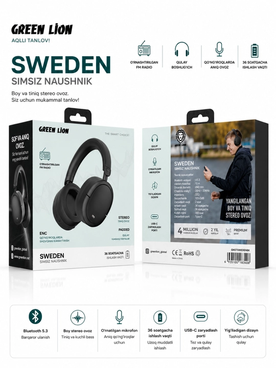 GREEN LION SWEDEN - 