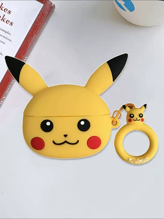 AirPods uchun silikon himoya g‘ilofi Kawaii dizaynli - 