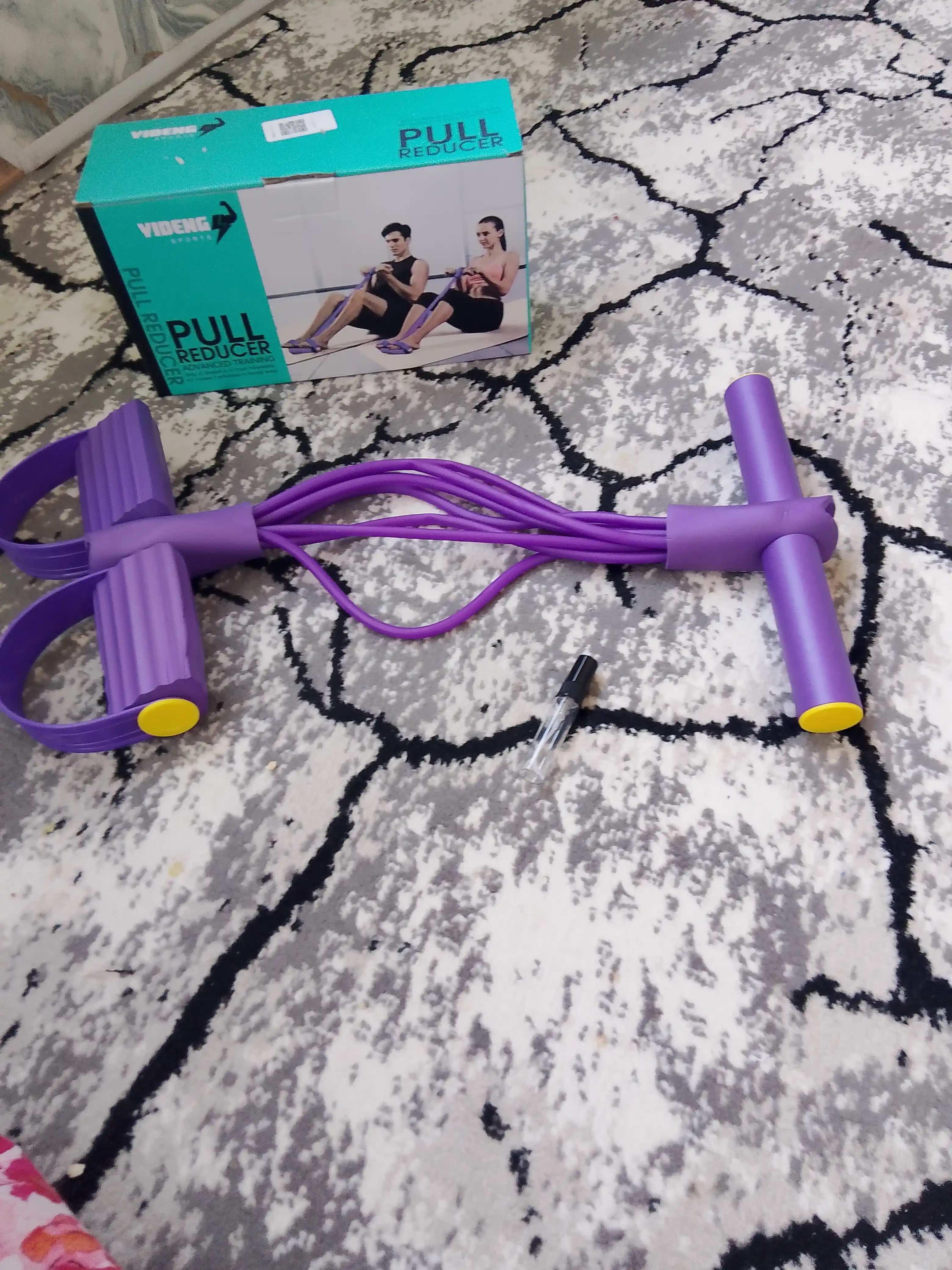 Oyoq va dumba mushaklari uchun trenajyor, Fitnes rezinkalari 4 va 6 ta naychali (trubkali)