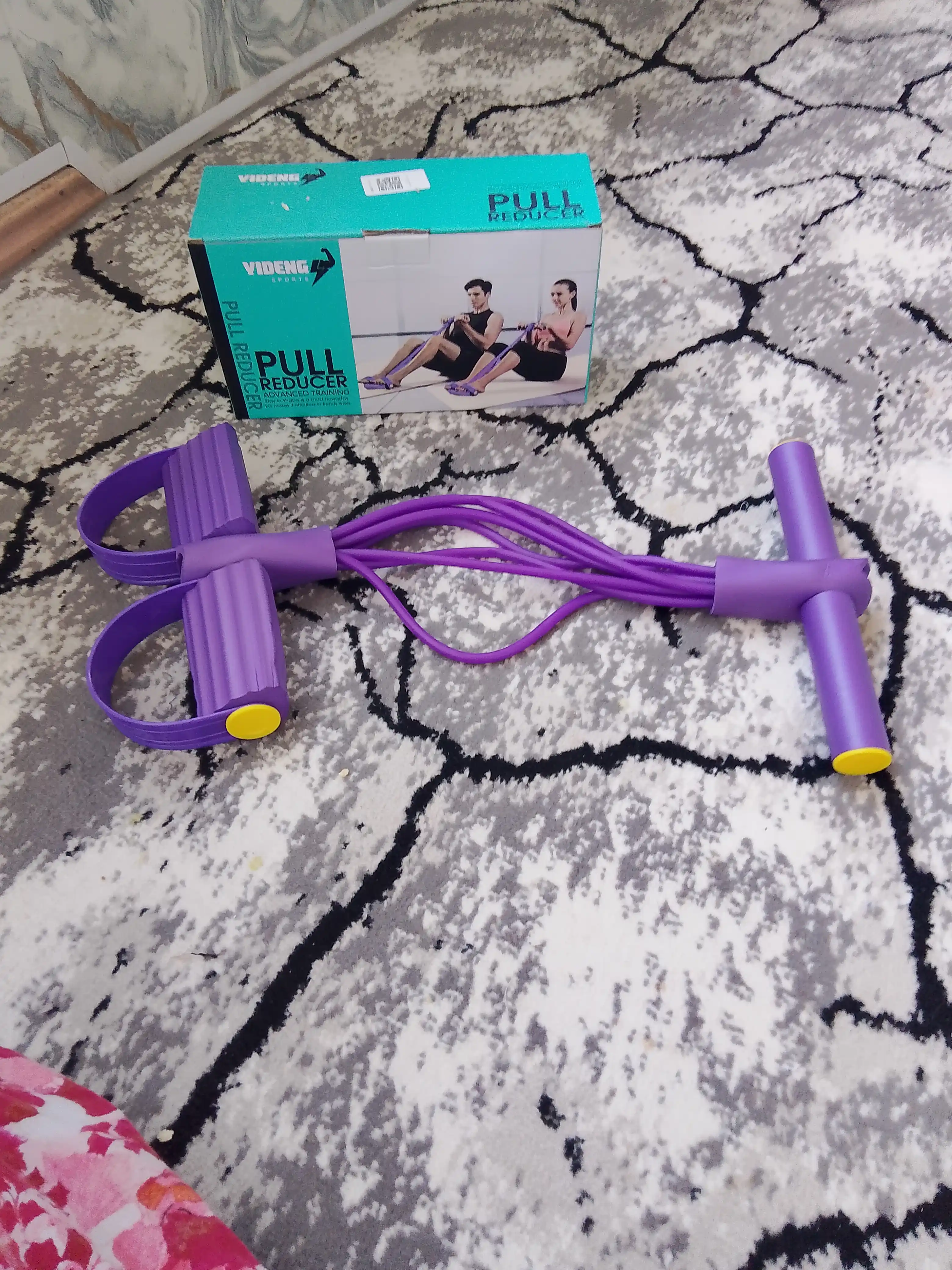 Oyoq va dumba mushaklari uchun trenajyor, Fitnes rezinkalari 4 va 6 ta naychali (trubkali)