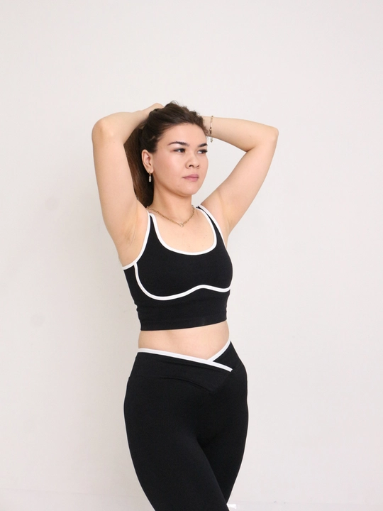 Ayollar sport to‘plami, top va legginslar, fitnes, yoga, freesize