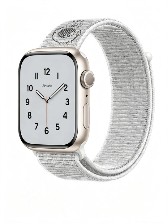 Плетёный ремешок для Apple Watch 42/44/45/46/49 мм, стильный и удобный - 