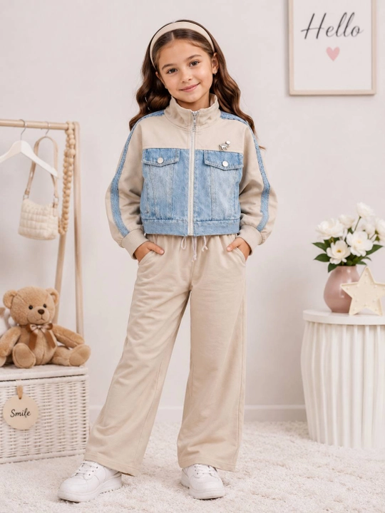 Qizlar sport kostyumi, bolalar sport kiyimi, dvoyka, 7-11 yosh, kuzgi, bahorgi kostyum - 