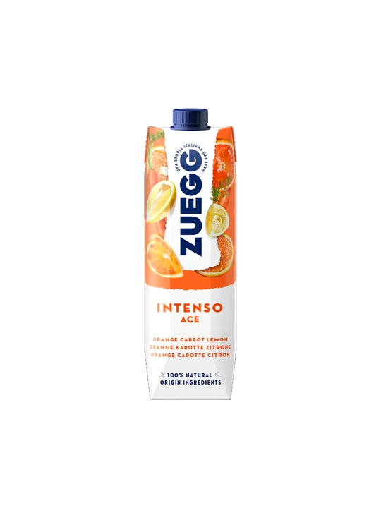 ZUEGG sharbatli ichimligi apelsin, sabzi, limon (ACE) 1l - 