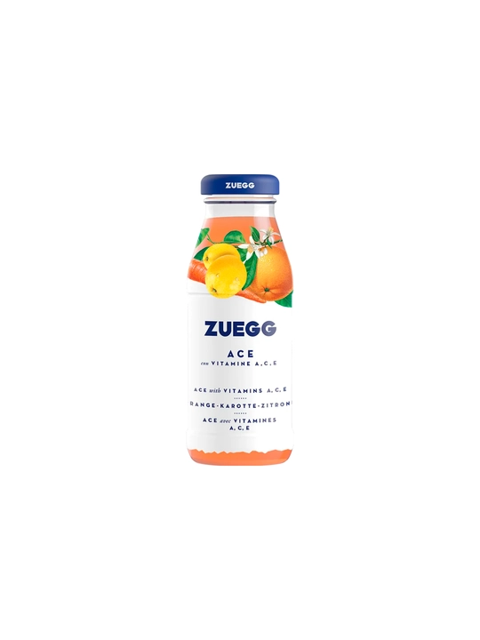 Напиток ZUEGG сокосодержащий апельсин,морковь,лимон (ACE) 200мл - 