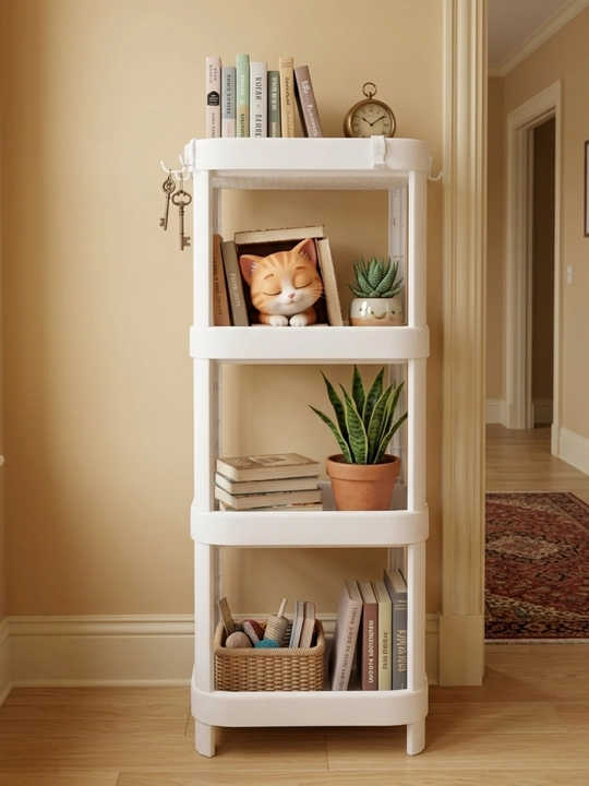 Universal burchak tokchasi,polka,etajerka 2-3-4 qavatli organayzer, saqlash uchun javon