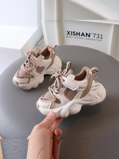 Детские кроссовки MyFuzik Shoes 21 - 30 — MYUSA-AAA0047-БЕЖЕВ-27