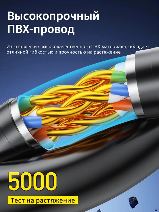 HDMI-kabel 4K/60Hz oltin qoplamali va qotishma korpusli