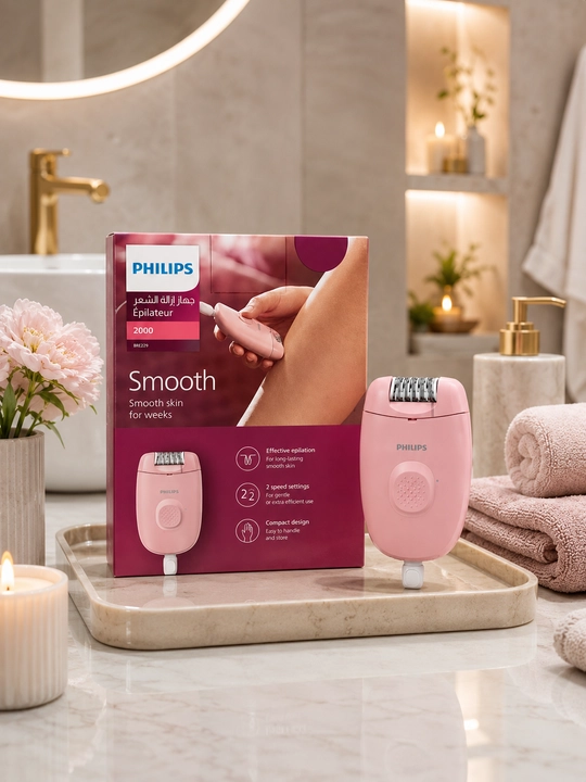 Ayollar uchun elektr epilyator Philips Series 2000 BRE229