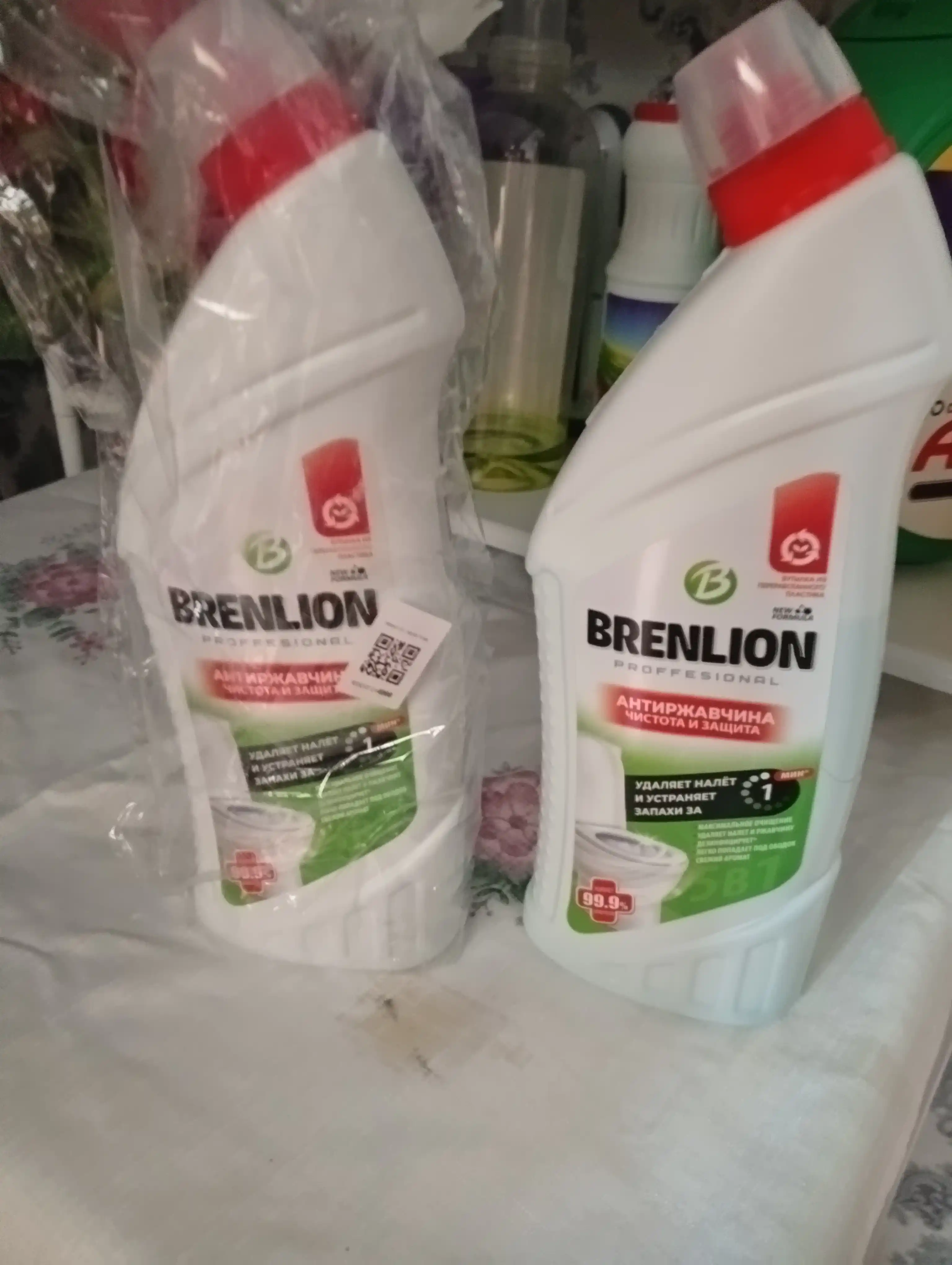 Чистящее средство для ванной и унитаза Brenlion 5в1 от ржавчины, бактерий и налета