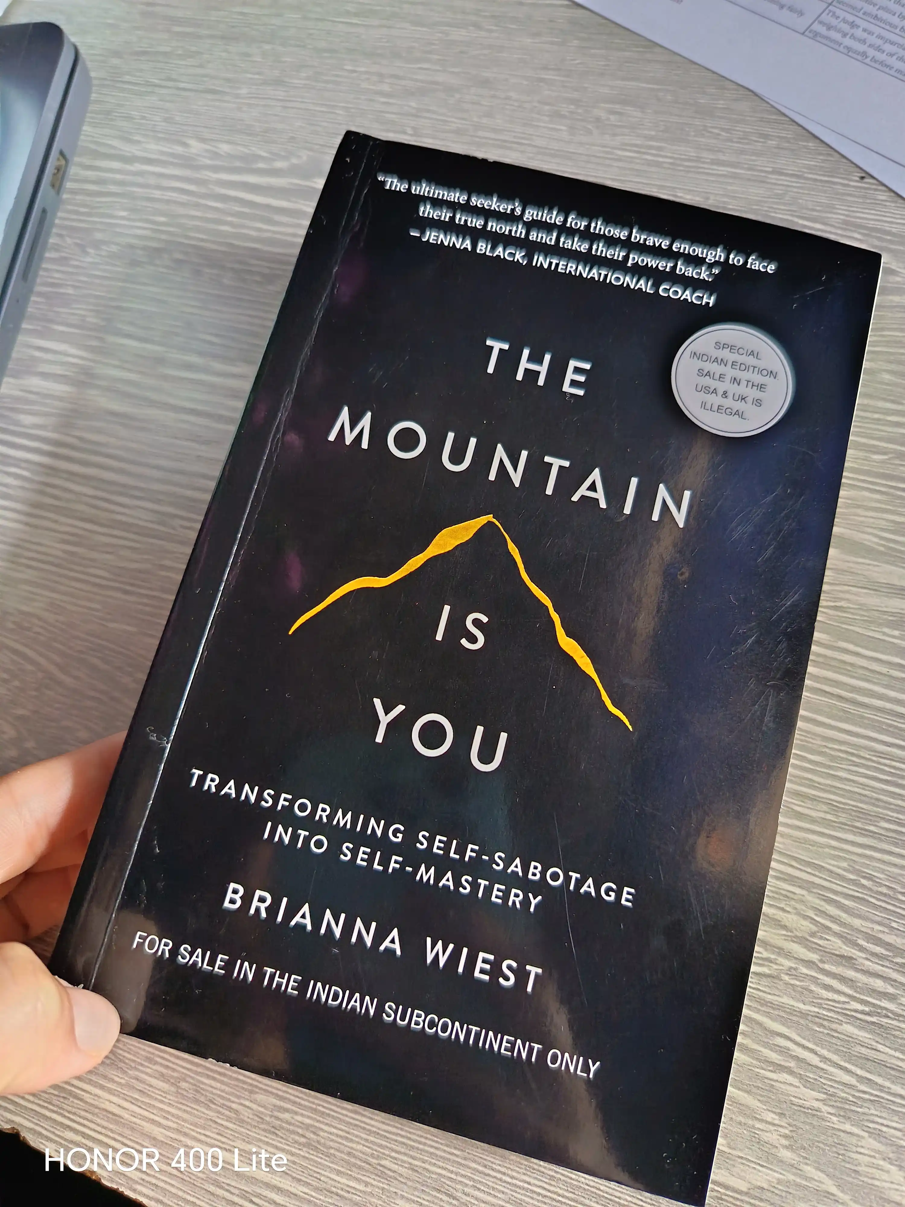 The Mountain is you - Brianna Wiest