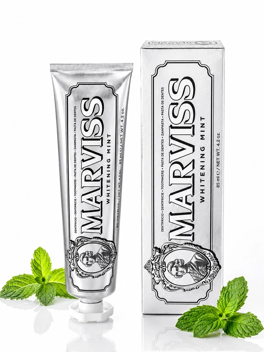 Зубная паста с отбеливающим эффектом, MARVIS Amarelli Licorice Mint, 85 мл