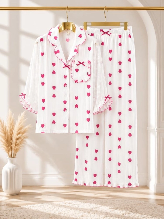 Pijama ayollar uchun 100% paxta - 