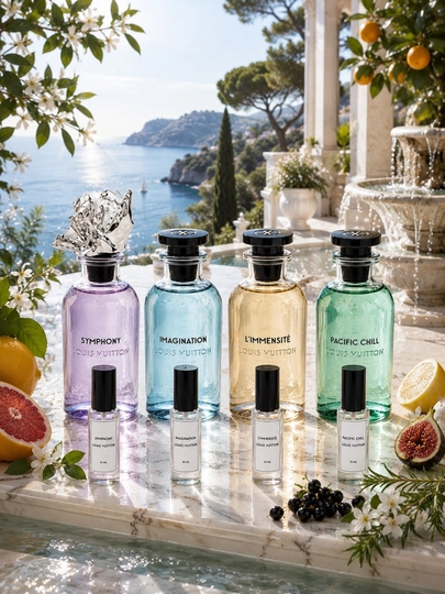 Louis Vuitton 4 da 1 to‘plami: Limensite, Symphony, Imagination,Pacific Chill  - 