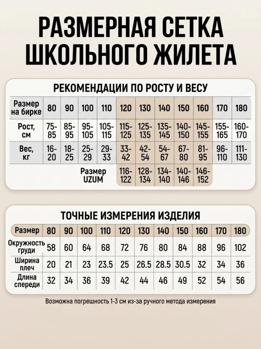 Жилет школьный для мальчиков и девочек, школьная форма