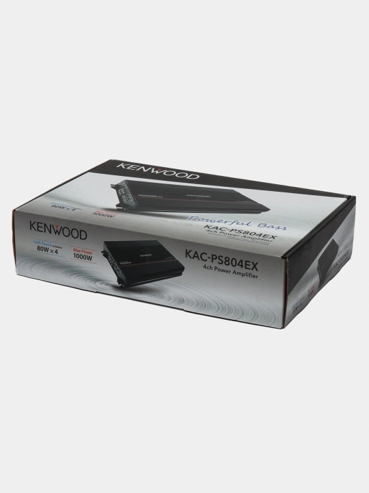 Kenwood avtomobil usiliteli, 2 va 4 kanalli, 500W / 1000W, audio kuchaytirgich