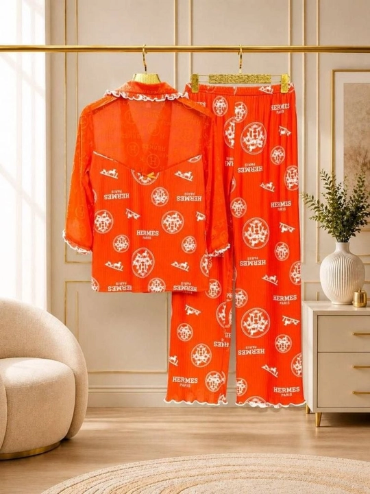 Ayollar uchun pijama 100% paxta