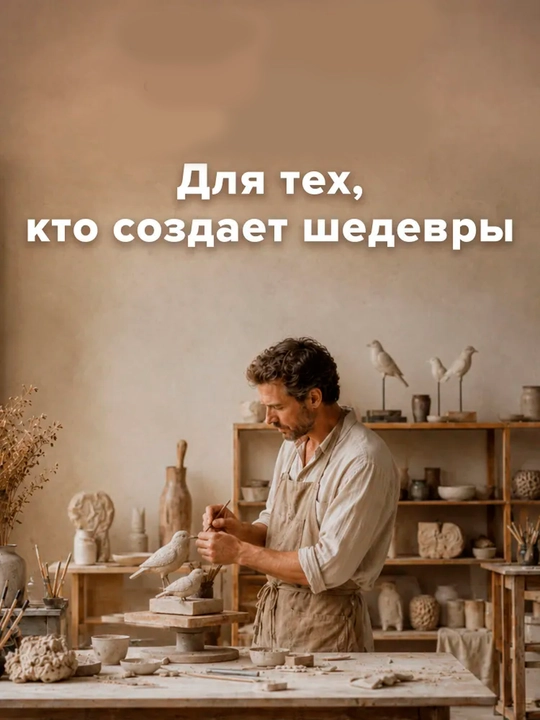 Скульптурный пластилин DE LUXE 500 г, белый и телесный, профессиональный для DIY handmade