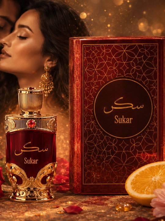 Hamidi Sukar arab moyli atiri, ayollar uchun konsentrlangan parfyum, 20 ml