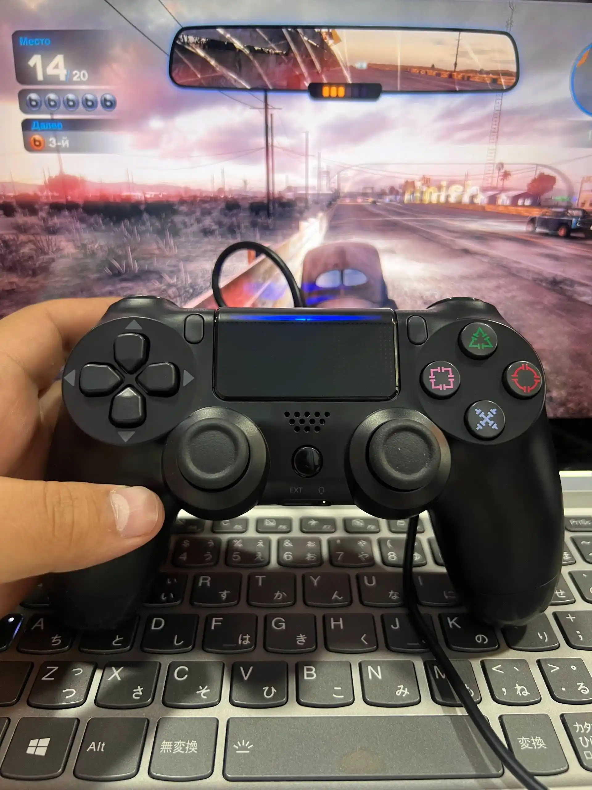 Геймпад PS4 Bluetooth джойстик с вибрацией и сенсорной панелью