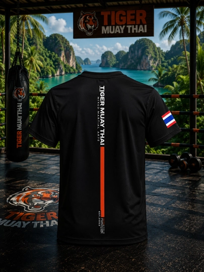 Tiger Muay Thai sport formasi, futbolka, MMA mashg‘ulotlari uchun kostyum