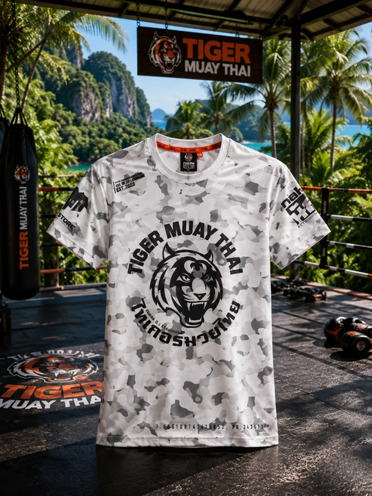Спортивная форма Tiger Muay Thai, футболка, костюм для тренировок по ММА - 