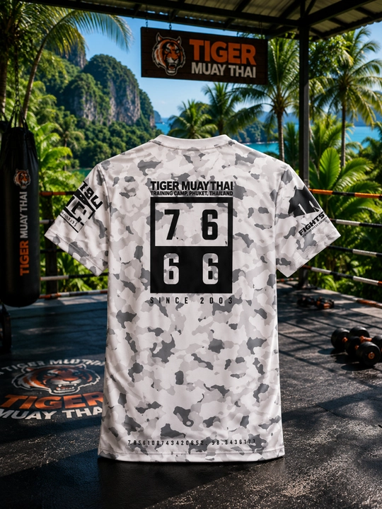 Tiger Muay Thai sport formasi, futbolka, MMA mashg‘ulotlari uchun kostyum
