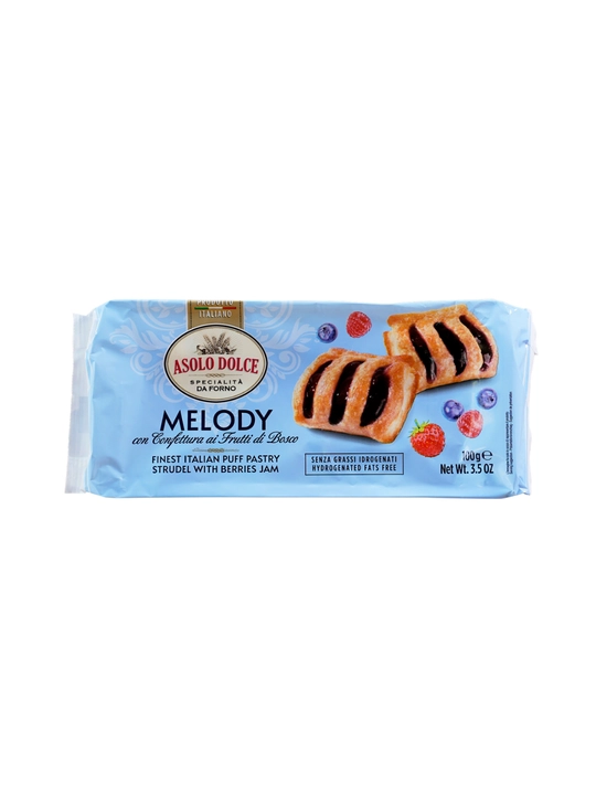 Asolo Dolce o‘rmon rezavorlari qo‘shilgan pechenye 100g - 