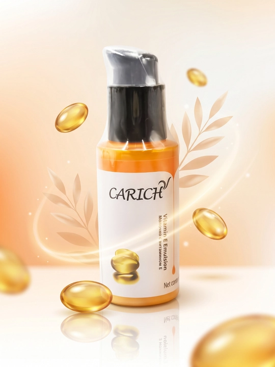 CARICH Vitamin E Emulsion — увлажнение и питание для вашей кожи