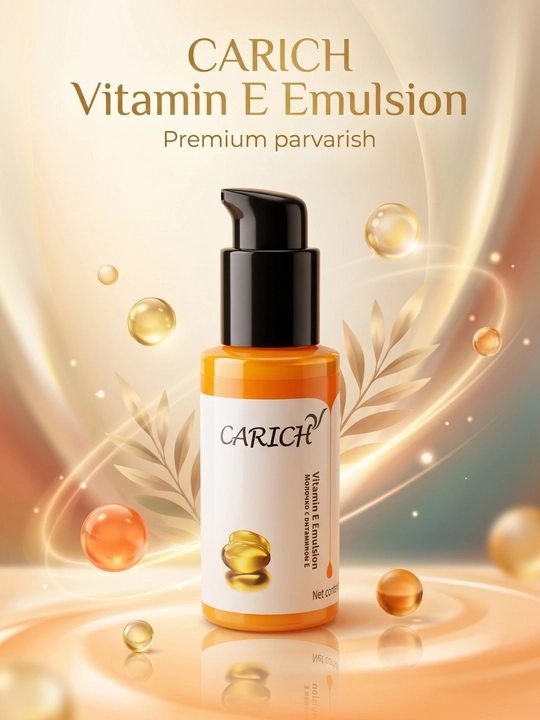 CARICH Vitamin E Emulsion — увлажнение и питание для вашей кожи - 