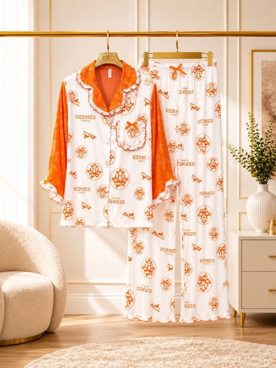 Ayollar pijamasi 100% paxta - 