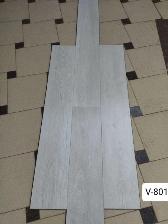 MDF laminat pol, 1220Х200Х8 mm razmerli, V - faskali sifatli yog'och taqlididagi taxta