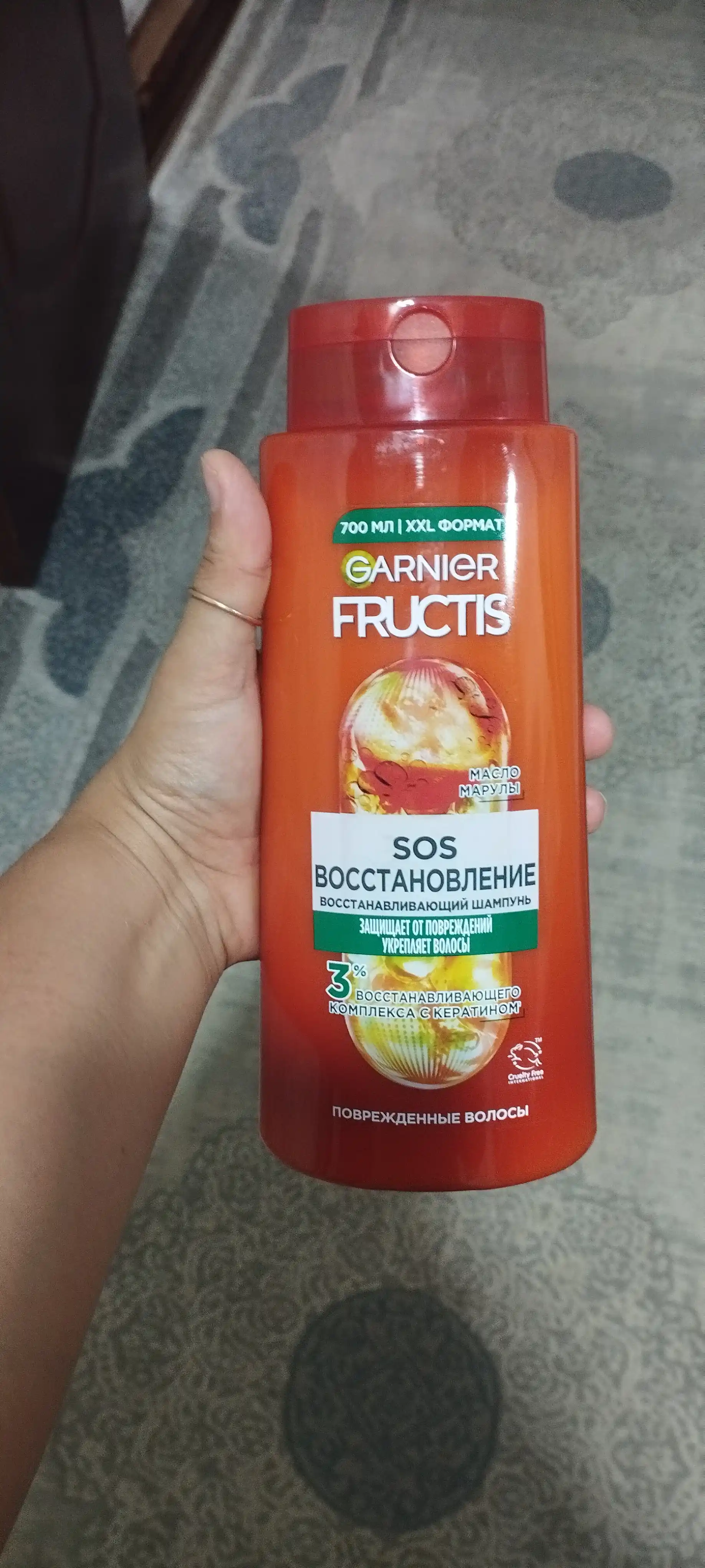 Garnier Шампунь для волос Fructis SOS Восстановление для поврежденных волос, 700 мл