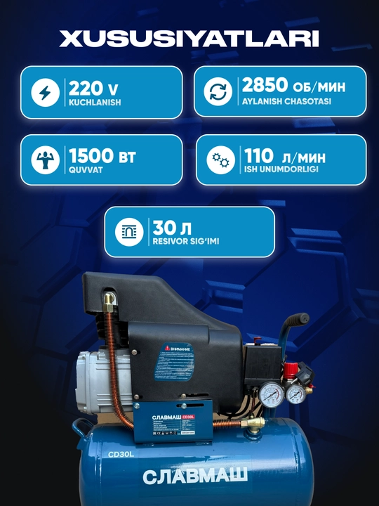 Moyli komressori SLAVMASH CD30L