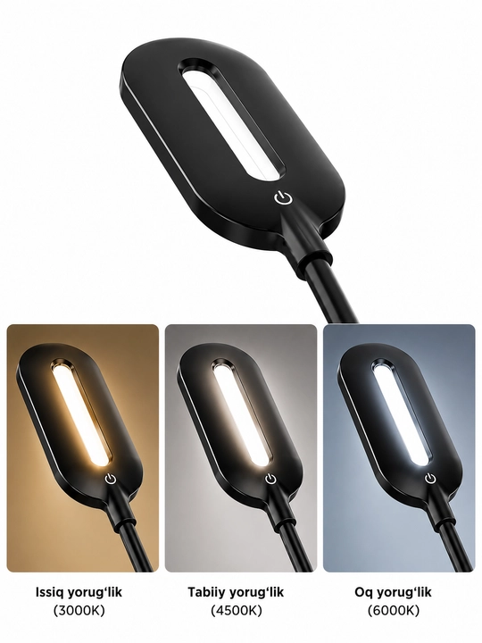 XO WX032 3 ta 1 da 25W simsiz zaryadlash qurilmasi, LED stol chirog‘i va ruchka qutisi