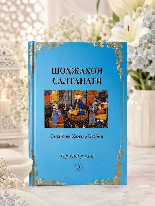 Shohjahon Saltanat, Sulaymon Haydar, roman, qattiq muqovali kitob, kirill alifbosi