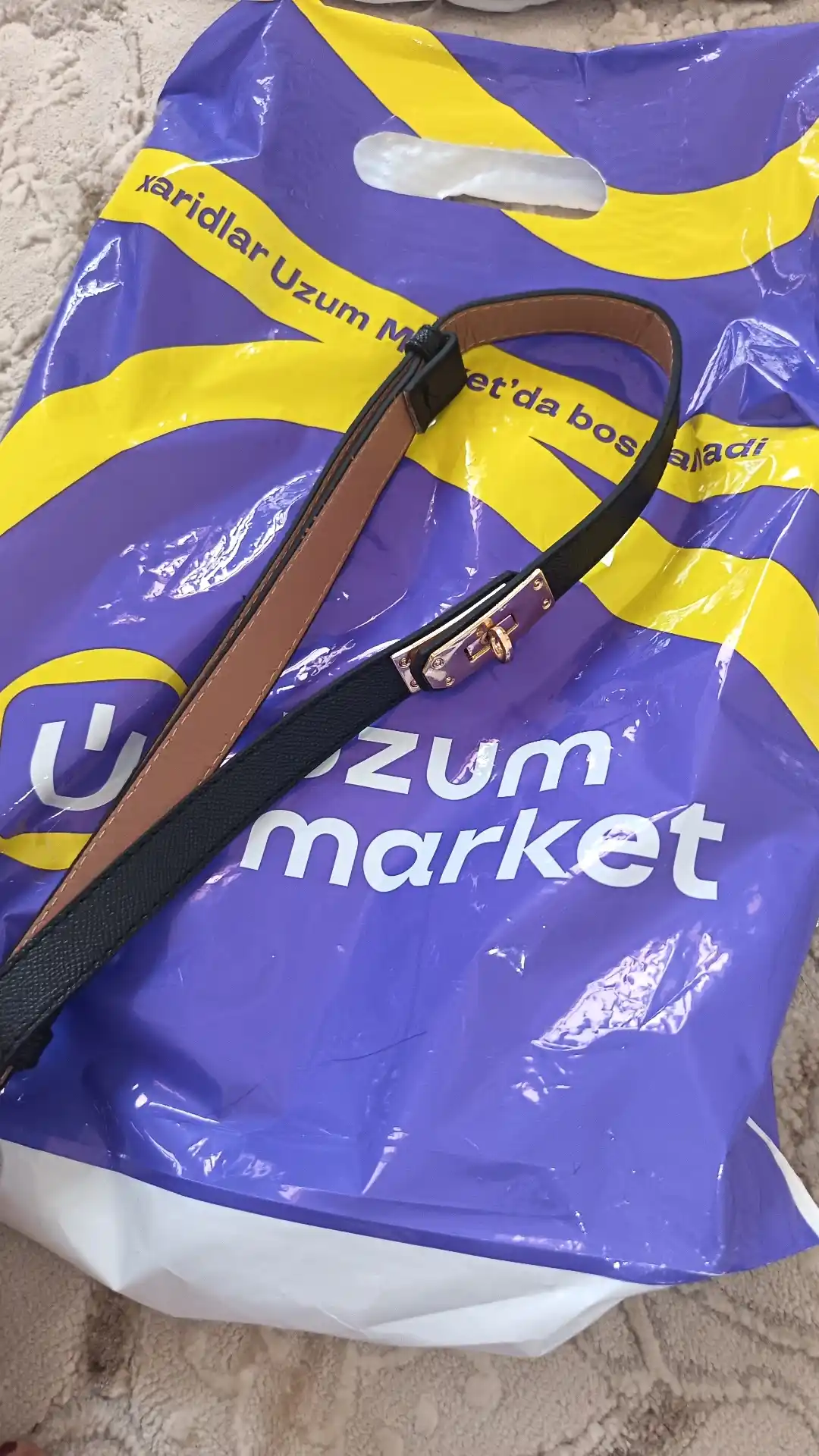 Ayollar va qizlar uchun ekokoja kamar — moslashuvchan uzunlik, zamonaviy va nafis dizayn