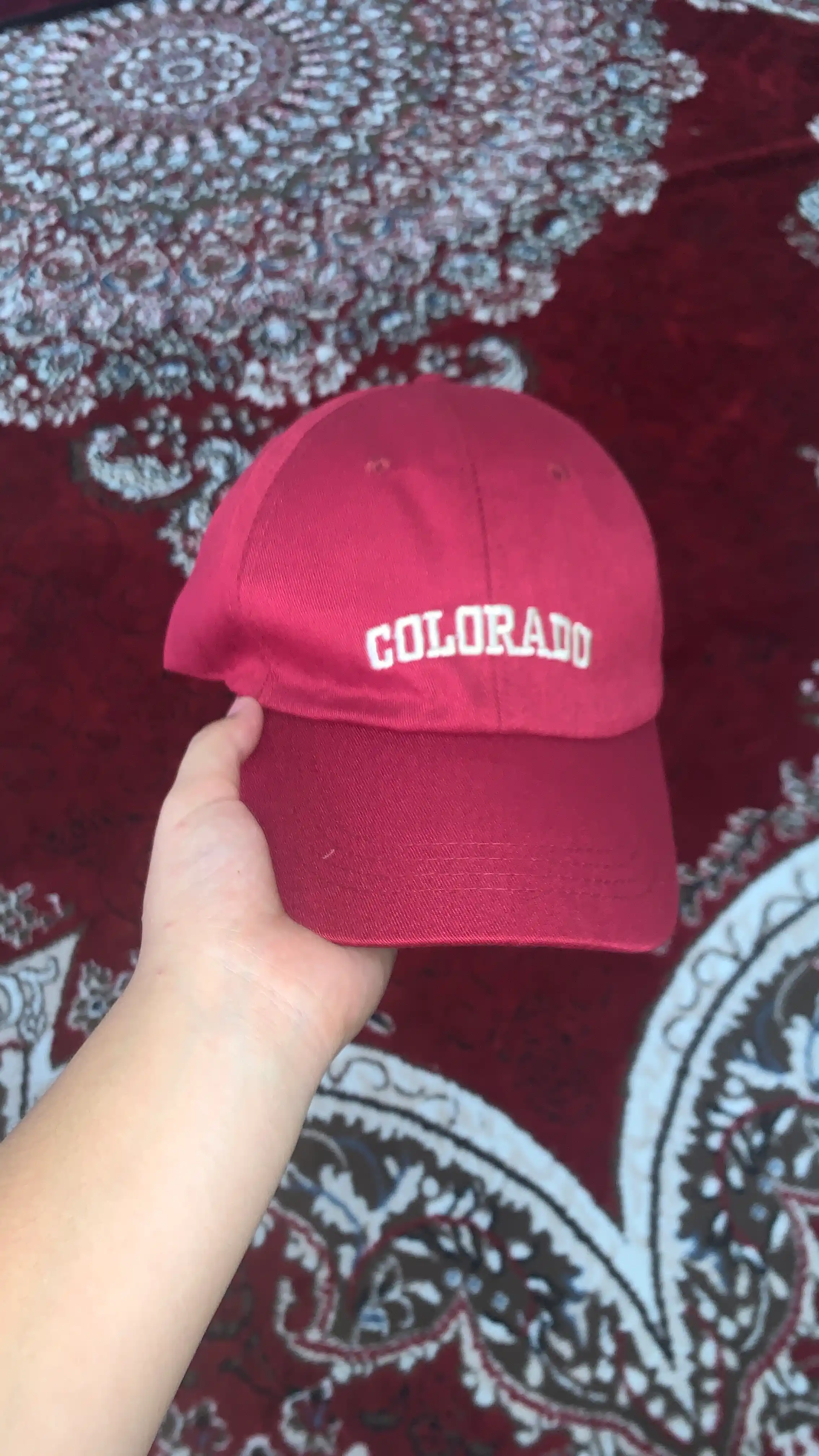 Ayollar Kolorado kepka, unisex beysbol kepkasi, 56-60 sm