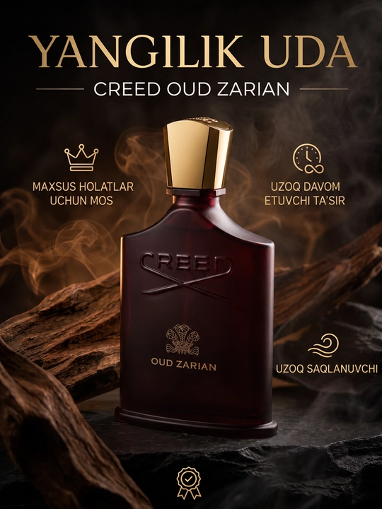 Creed Oud Zarian парфюмерная вода, восточно-древесный стойкий аромат, унисекс