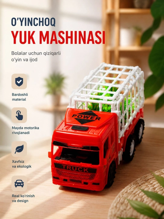 O‘yinchoq yuk mashinasi - 