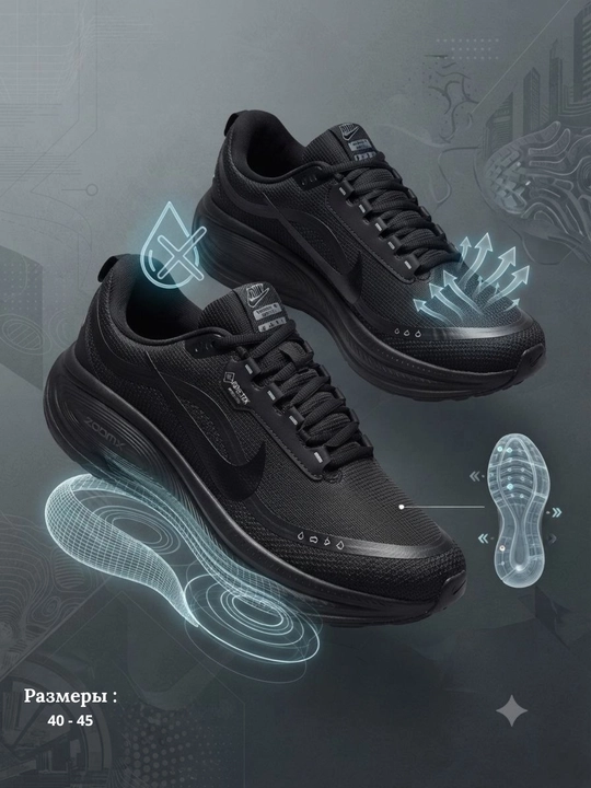 Nike Air, Max, ZoomX krossovkalari, 1 o‘lcham kattaroq olish tavsiya etiladi