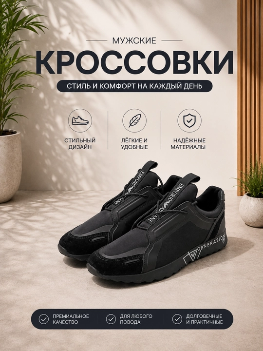 Кроссовки мужские, спортивные, мужская обувь, повседневные, AE GENERATION - 
