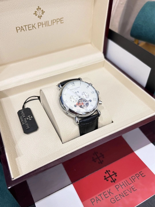 Erkaklar qo‘l soati, Patek Philippe mexanik soati, hujjatlar bilan, qo‘l fabrikasi bilan