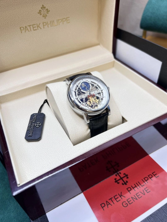Erkaklar qo‘l soati, Patek Philippe mexanik soati, hujjatlar bilan, qo‘l fabrikasi bilan