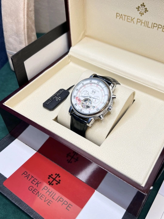 Erkaklar qo‘l soati, Patek Philippe mexanik soati, hujjatlar bilan, qo‘l fabrikasi bilan