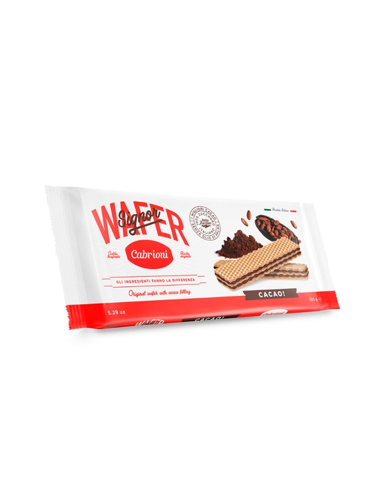 Kakao qo‘shilgan Cabrioni vaflilari 150g - 