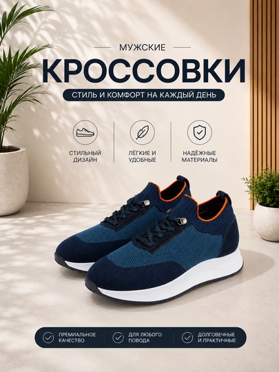 Мужские кроссовки, сетчатые, мужская обувь, дышащий материал - 