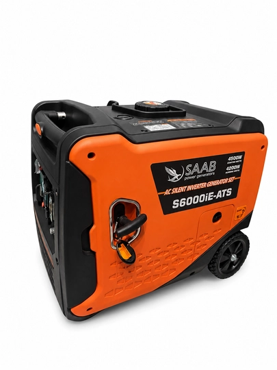 Benzinli shovqinsiz invertor generator S6000iE-ATS - 