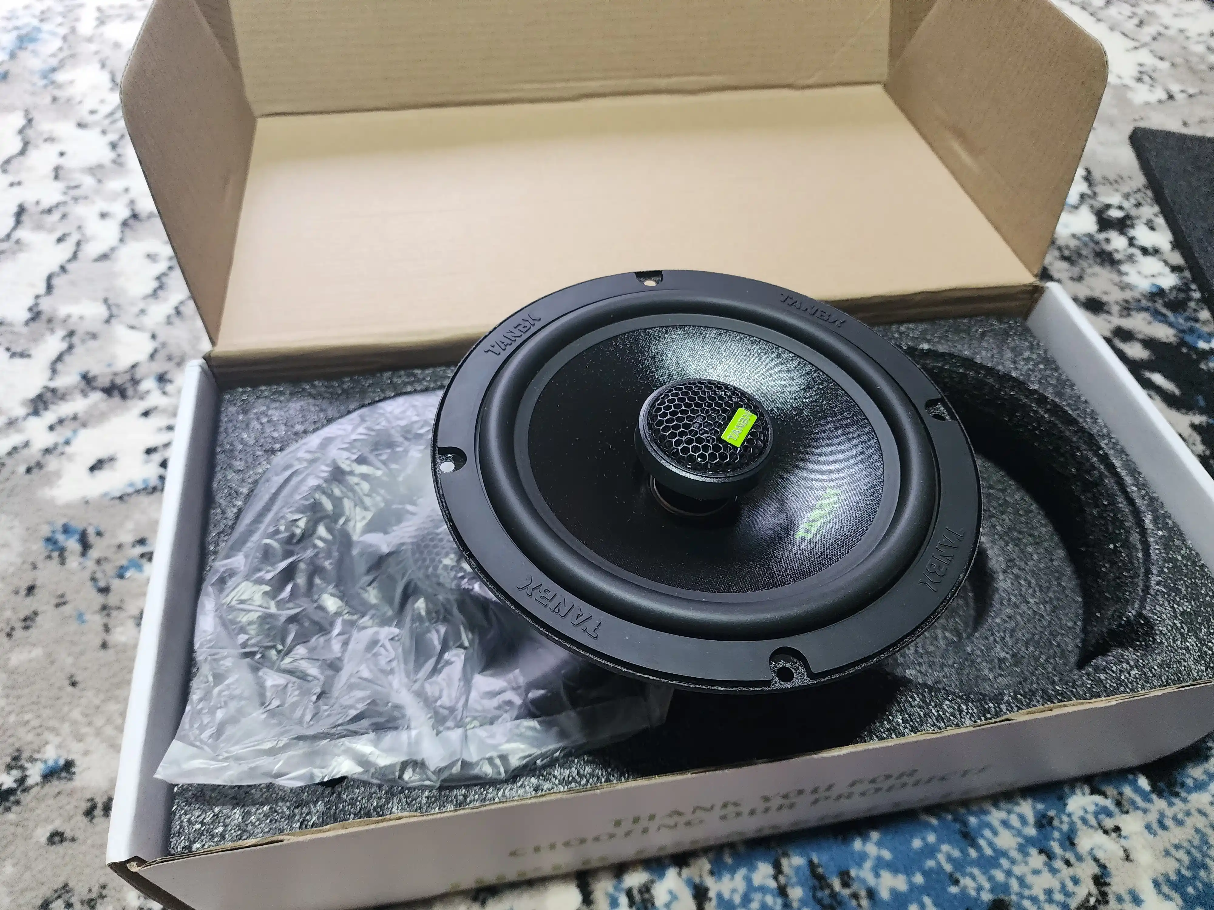 Колонки для авто TANBX TB-T65/55/45 MAX (10, 13, 16 см), динамики в двери и торпеду, 2 шт