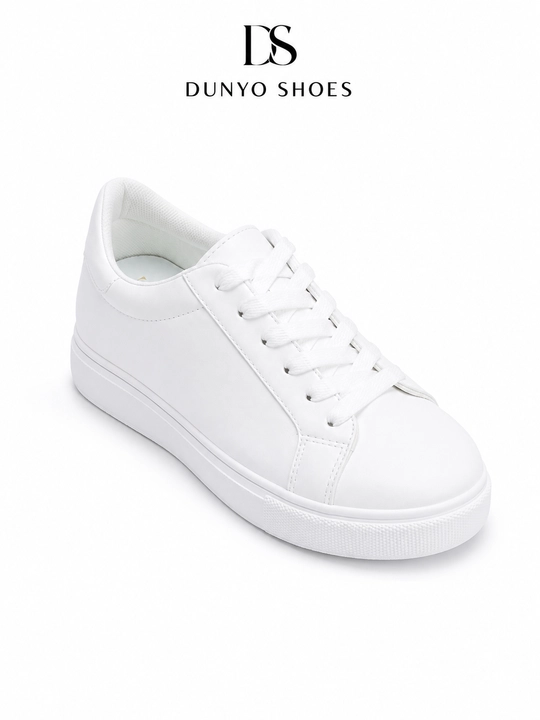 Женские классические кроссовки Dunyo Shoes, белые и черные, повседневная обувь - 